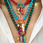 🐚 Ocean-Inspired Beaded Necklace | Eye-Catching Beads · Starfish and Fish Pendants · Stackable · Adds a Touch of Style | Everyday Wear · Vacation Outings