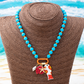 🐚 Ocean-Inspired Beaded Necklace | Eye-Catching Beads · Starfish and Fish Pendants · Stackable · Adds a Touch of Style | Everyday Wear · Vacation Outings