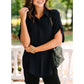 🔥2026 Summer Hot Sale 50% OFF💥Women's Tops Casual V Neck Button Down Shirts Solid Short Sleeve Blouses